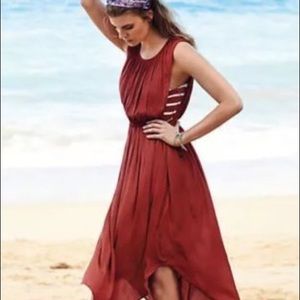 Anthropologie Dolan. Costa Midi. Orange-red